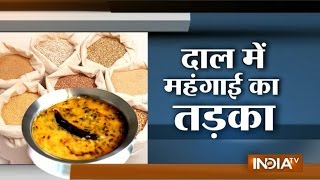 Unseasonal Rain Leads To Hike In Price Of Pulses  India Tv [upl. by Bowne]