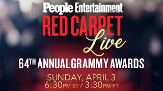 🔴 2022 Grammy Awards Red Carpet Live  April 3 2022 630PM ET  PEOPLE [upl. by Ihana]