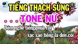 Karaoke Tiếng Thạch Sùng Tone Nữ  Gm  Nhạc Sống Beat Hay  Karaoke Bách Hóa [upl. by Fitzhugh]