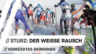 STURZ bei quotDER WEISSE RAUSCHquot 2019 in St Anton am Arlberg  Vlog beim Skirennen [upl. by Siclari]