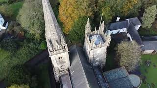 Llandaff cathedral drone footage [upl. by Gizela53]