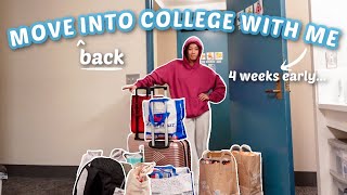 MOVE back INTO COLLEGE WITH ME  4 weeks early A VLOG junior at brown university edition [upl. by Missi175]