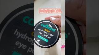 Coffee hydrogel under eye patches caffeine share like shortsviral shorts [upl. by Anicnarf977]