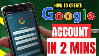 Create a Google Account  StepbyStep Guide  Google Account Sign Up [upl. by Lusa]