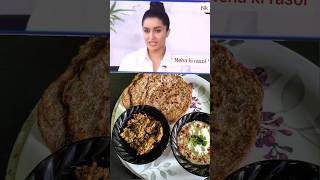 Shraddha Kapoors healthy breakfastquot kakri chi bhakriquotcucumber bhakri recipe breakfast recipe [upl. by Selena]