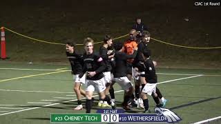 102924 CIAC Boys 1st Round Wethersfield vs Cheney Tech [upl. by Un]