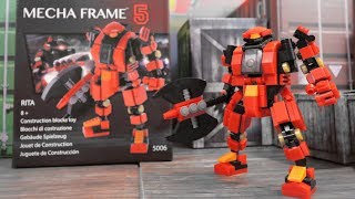 UNBOXING amp LETS PLAY  RITA  MECHA FRAME 5  MyBuild  Lego Custom [upl. by Jochebed625]