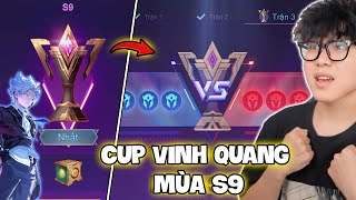 VUX MỘT ĐÊM CUP VINH QUANG MÙA S9 CHINH PHỤC 3 TRẬN LIÊN TIẾP MÃN NHÃN LIÊN QUÂN MOBILE [upl. by Leola]