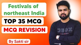 Festivals of northeast india mcq l 10thclass English festival of northeast india mcq revision [upl. by Llerdna]