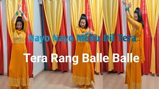 NayoNayoTera Rang Balle BalleEasy dance by KavitaDance coversoldierbollywood dance dancesong [upl. by Backer]