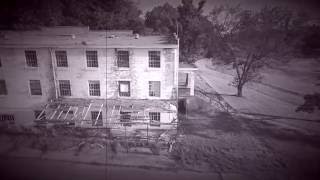 Drone view drone in the past 1911 Crownsville Hospital Center in Maryland insane asylum [upl. by Liuqnoj46]