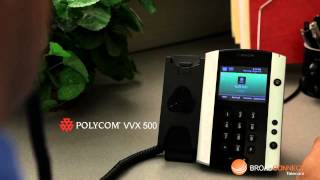 Intorduction to the Polycom VVX 500 [upl. by Nickerson]