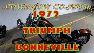 LOWBROW CUSTOM TRIUMPH PaGreybeards Motorcycle Showcase Ep 30 [upl. by Marna]