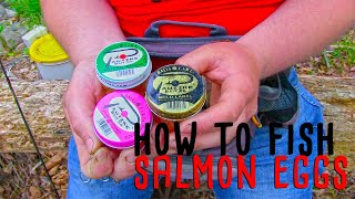 How To Fish Salmon Eggs in Creeks [upl. by Lepper]