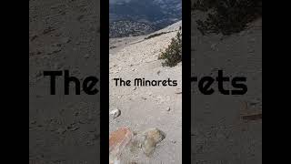 The Minarets hiking mountains mammothmountain travel nature sierranevada [upl. by Ruhtracm]