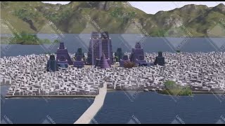 Virtual Reconstruction Ancient Aztec Tenochtitlan PROTOTYPE [upl. by Kcyrred]