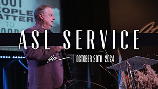 ASL Service  October 20th 2024 [upl. by Adav]