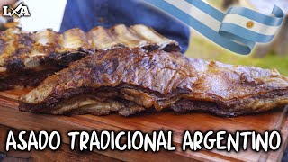 Asado Tradicional Argentino  Todos los Secretos  Locos X el Asado [upl. by Orabla]