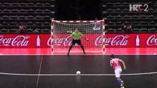 Futsal 2012  Hrvatska  Ukrajina  penali [upl. by Nelson]