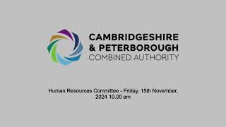 Cambridgeshire amp Peterborough Combined Authority Board Live Stream [upl. by Atinnek769]