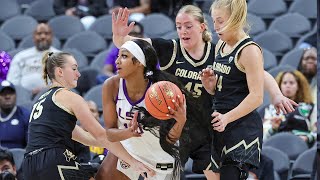 Colorado vs LSU 2023 Hall of Fame Series womens basketball highlights [upl. by Nebra290]