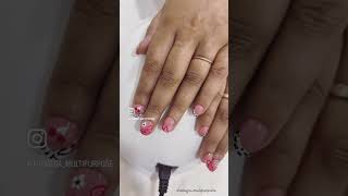 OverLay naiLs with Clear gel gelnails overlaynails [upl. by Jacie43]