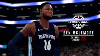 OMG NEW NBA 2K18 SCREEENSHOT BEN MCLEMORE 73 OVERALL NEW JERSEYS [upl. by Acsehcnarf]