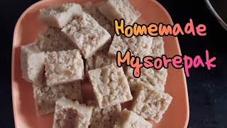 Mysore pak Recipe in Telugu  How to Make Mysore Pak  Diwali Special Sweet Recipe  Mysure Pak [upl. by Ettevram]