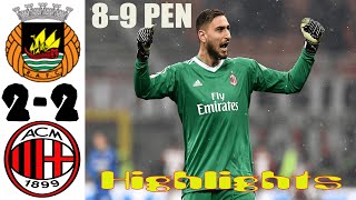 Rio Ave vs AC Milan 22 89pen Highlights All Goals 1102020 [upl. by Glenna]