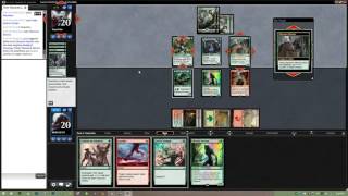 Magic the Gathering  INSANE turn 5 Double Silverfur PartisanZada Hedron Grinder combo [upl. by Rhyne697]