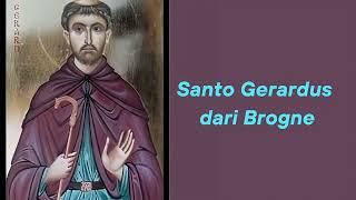 Santo Gerardus dari Brogne  03 Oktober  Sugeng Pramono [upl. by Lenka]