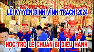 Học Trò Lễ chuẩn bị diễu hành lễ Xây Chầu Đình Vĩnh Trạch [upl. by Terle762]