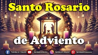 Santo Rosario de Adviento 🙏 12 de Diciembre 2024 [upl. by Trebuh]