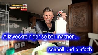 Allzweckreiniger selber machen  schnell und einfach  günstig und ergiebig [upl. by Hartzke791]