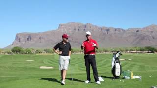 MALASKA Golf Lesson with Mike [upl. by Adnawed]