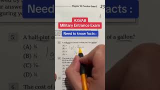 ASVAB Arithmetic Reasoning answers walkthrough 5 [upl. by Yarg]