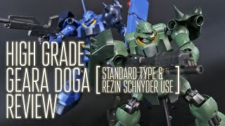 1958  HGUC Geara Doga Standard amp Rezin Schnyder Use OOB Review [upl. by Asta]