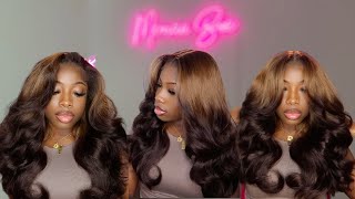 Outre Perfect Hairline Atlas Chestnut Ombre  4 Style Tutorial  Outre Hair [upl. by Imalda]