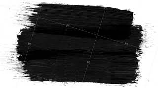 Abstract paint brush stroke black and white transition background animation of paint splash [upl. by Nosduh235]