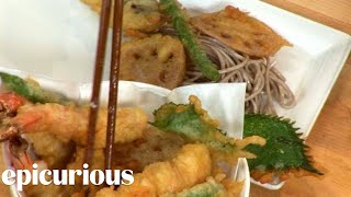 How to Make Japanese Tempura Shrimp and Vegetables Part 2 [upl. by Nylorak]