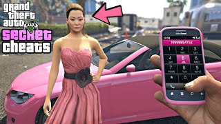 GTA 5  Secret Phone Cheats 2021 PC PS4 PS5 Xbox One amp Xbox 360 [upl. by Emelia61]