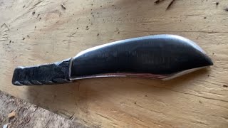 I Set Up a Forge amp Made a Rebar Knife With Almost No Experience [upl. by Martica562]