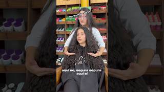 😱CORTE DE PELO RIZADO INCREÍBLE rizos pelo peinados reaction [upl. by Gaither]