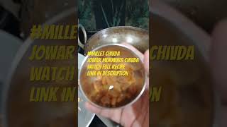 httpsyoutubeF7nNxPO8qBMfeatureshared jowarchivda milletrecipe healthysnack [upl. by Yrrad]