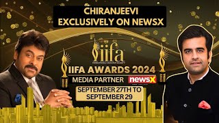 IIFA 2024  Megastar Chiranjeevi on Getting Honoured with Outstanding Achievement Award  NewsX [upl. by Shayla447]