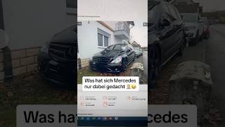 Außen Pfui unter Haube 1010😂🤩 mercedes automobile trending shorts funny fyp [upl. by Dasa]