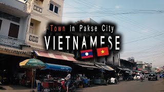 Vietnamese Town In Pakse City LAOS [upl. by Schach]