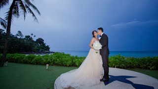 Katathani Phuket Beach Resort  Nary amp Reithy Wedding Highlights [upl. by Adnalu]