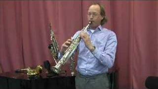 1 sopranino sax amp 3 soprano saxophones tested [upl. by Ahsiaa]