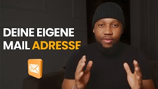 Wie du eine EIGENE Mail Adresse erstellst  Tutorial [upl. by Paige]